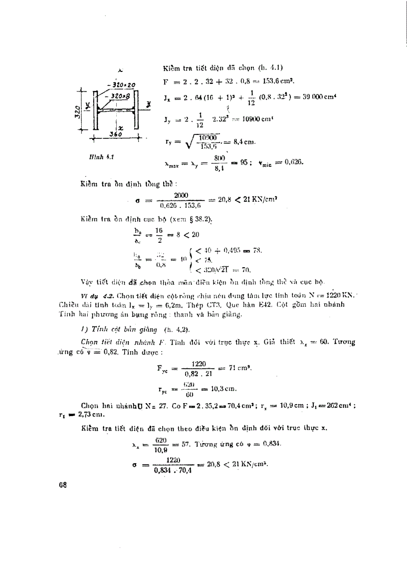 image for page Tính toán Kết cấu thép