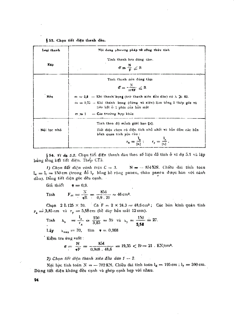 image for page Tính toán Kết cấu thép