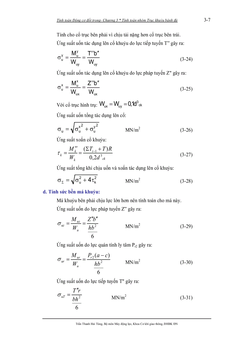 image for page Tính toán thiết kế động cơ đốt trong