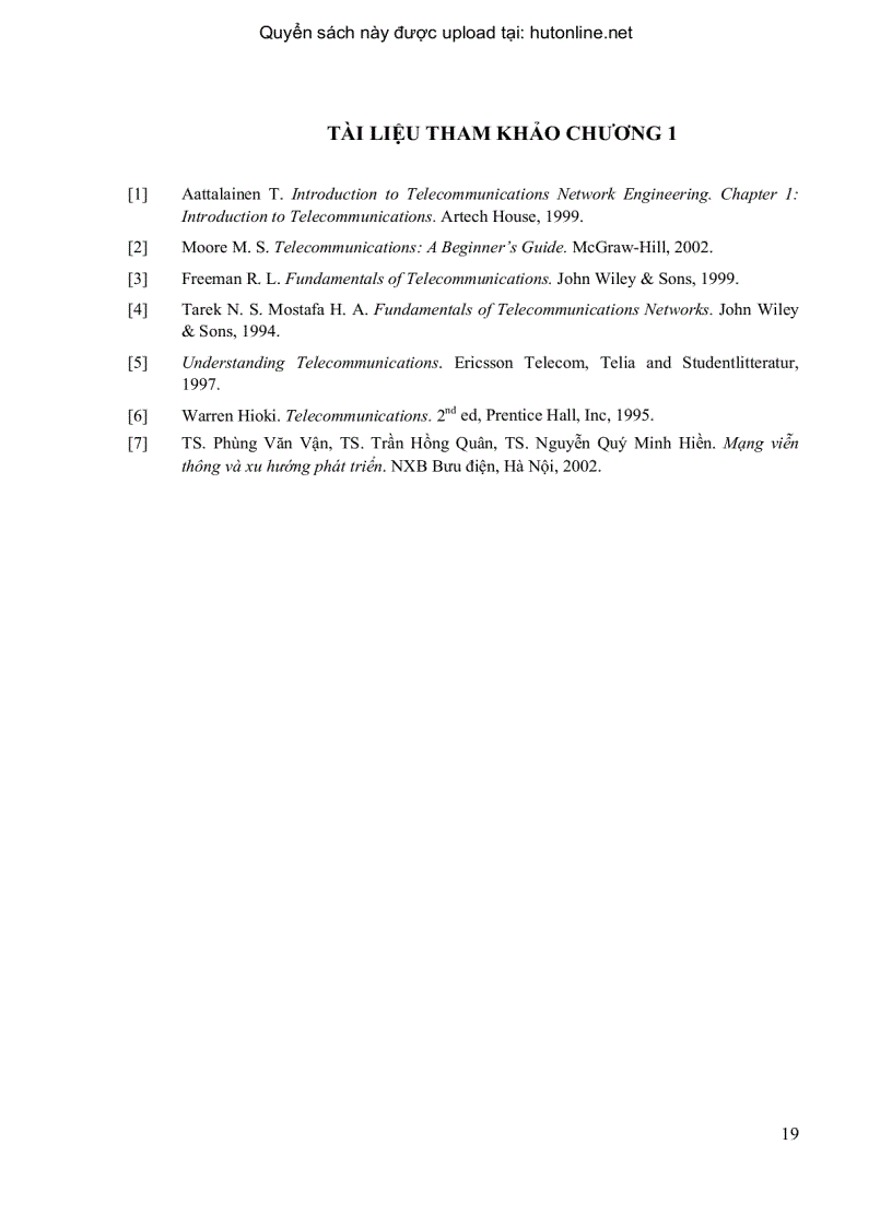 image for page Tổng Quan Về Viễn Thông