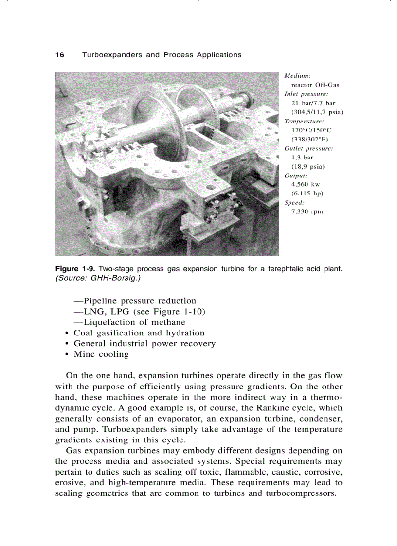 image for page Turboexpanders and Process Applications