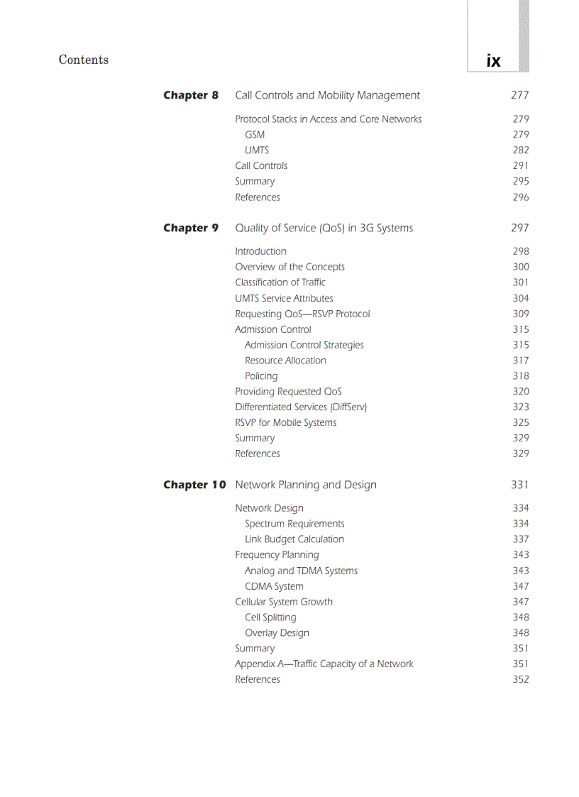 image for page W CDMA and cdma2000 for 3G Mobile Networks
