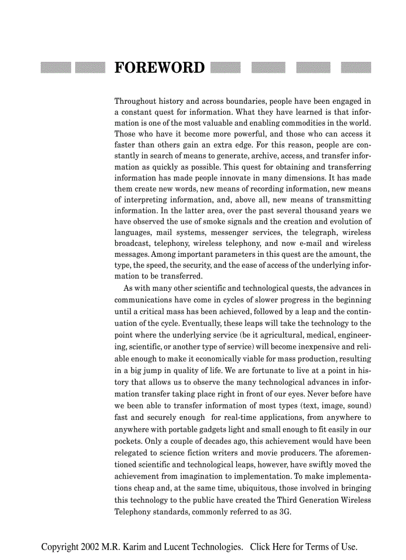 image for page W CDMA and cdma2000 for 3G Mobile Networks