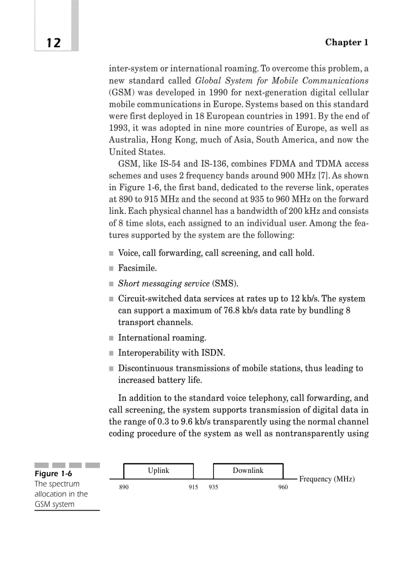 image for page W CDMA and cdma2000 for 3G Mobile Networks