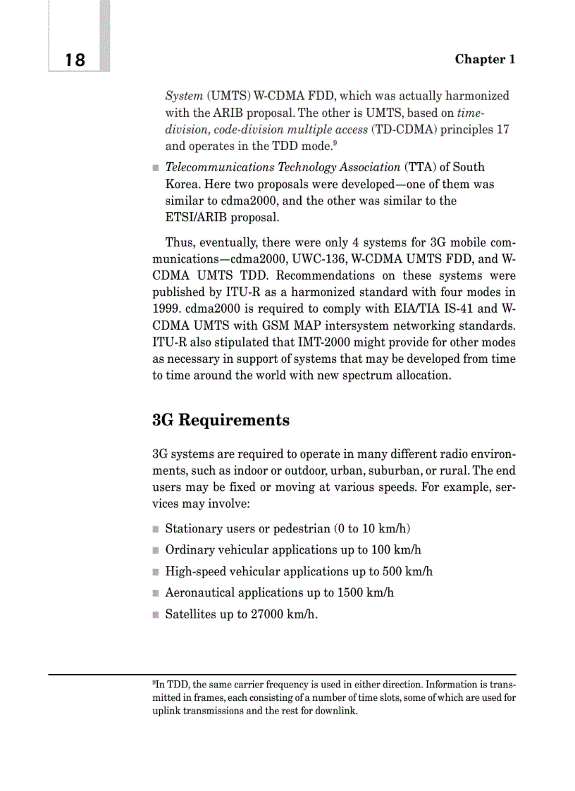 image for page W CDMA and cdma2000 for 3G Mobile Networks