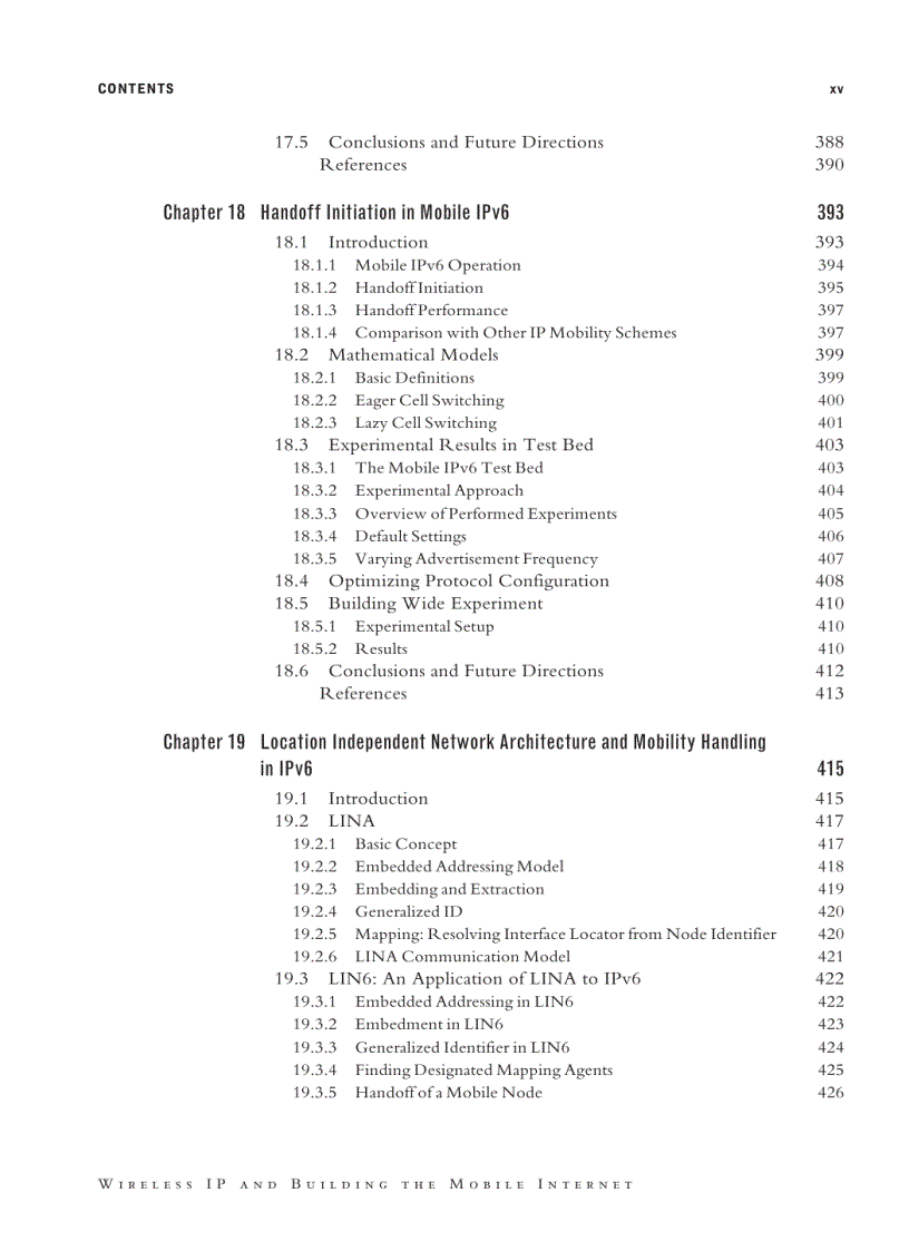 image for page Wireless IP and Building the Mobile Internet 1