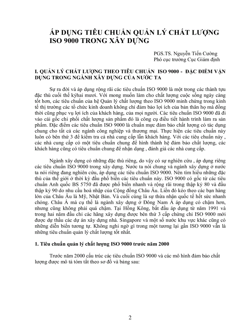 image for page Áp Dụng Tiêu Chuẩn ISO 9000 Trong Xây Dựng