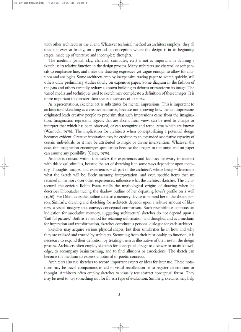 image for page Architect s Drawings A selection of sketches by world famous architects through history