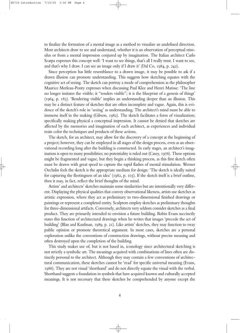 image for page Architect s Drawings A selection of sketches by world famous architects through history