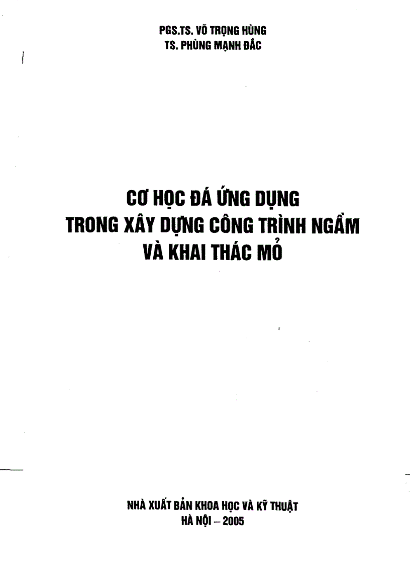 Cơ học đá