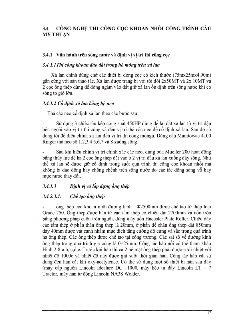 image for page Cọc khoan nhồi trong xây dựng công trình giao thông