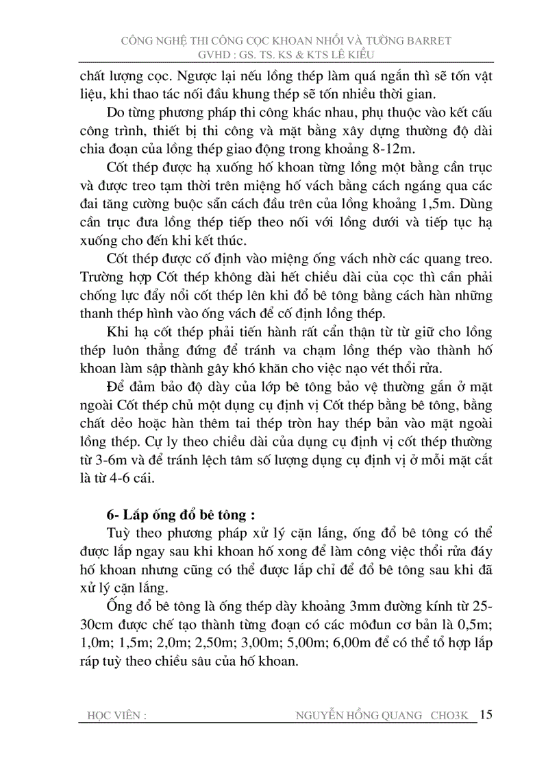 image for page Công nghệ thi công cọc khoan nhồi và tường Barret