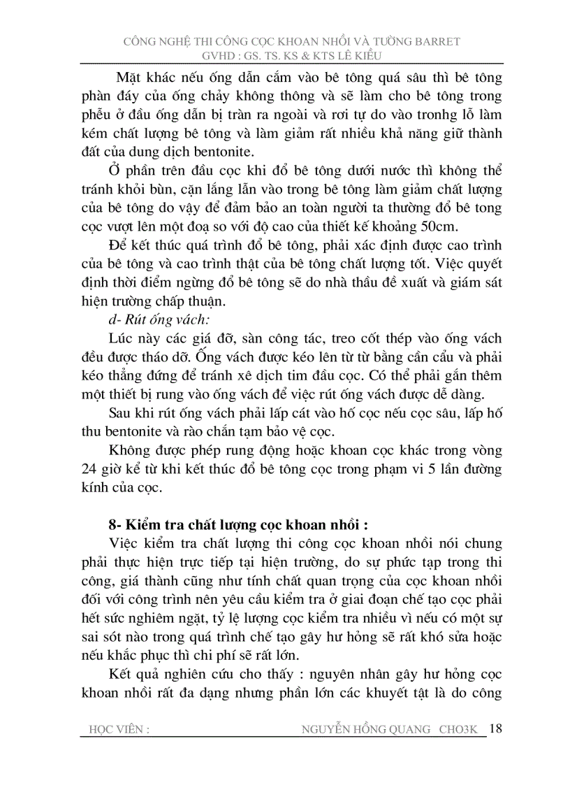 image for page Công nghệ thi công cọc khoan nhồi và tường Barret