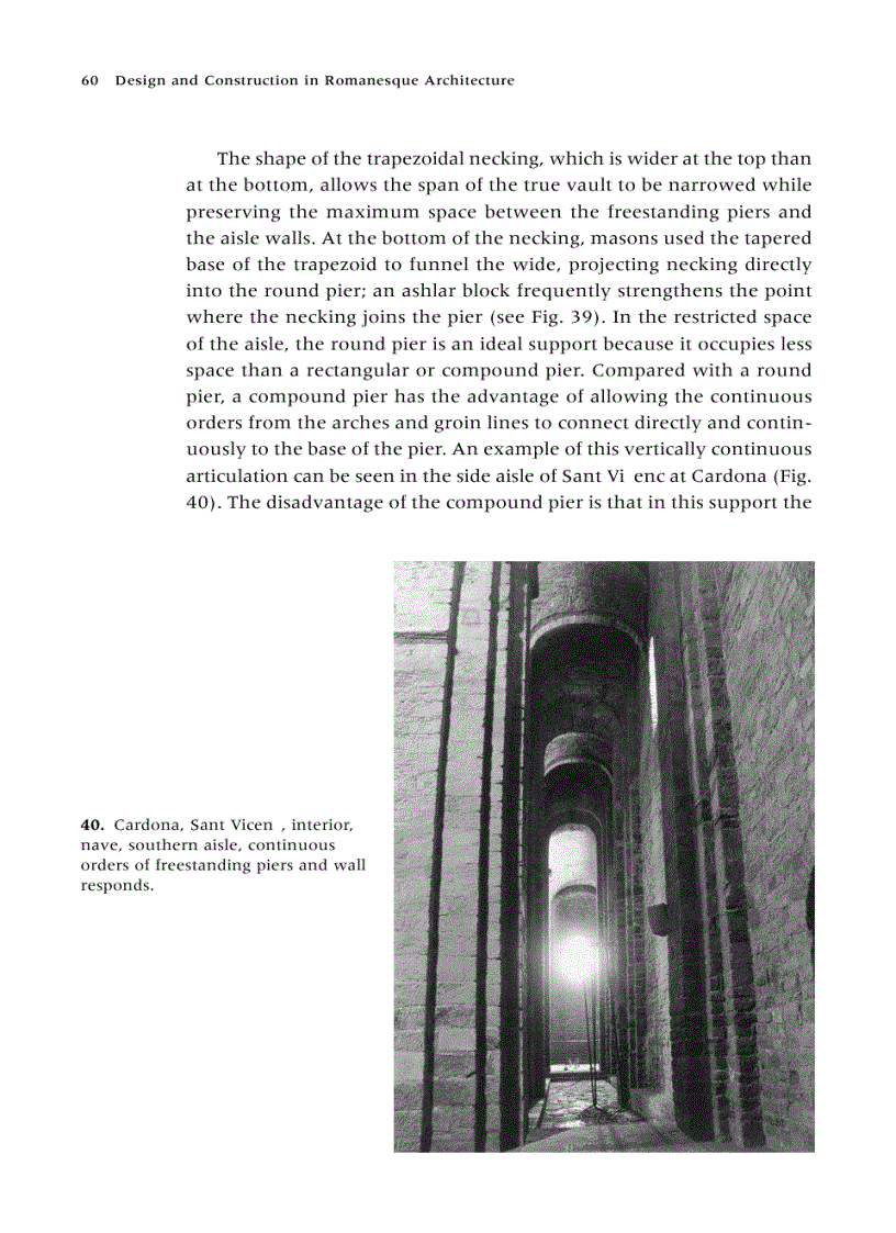 image for page Design and Construction in Romanesque Architecture