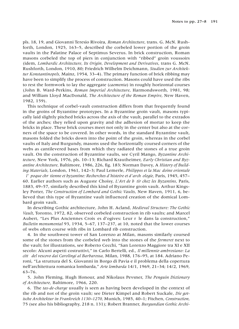 image for page Design and Construction in Romanesque Architecture