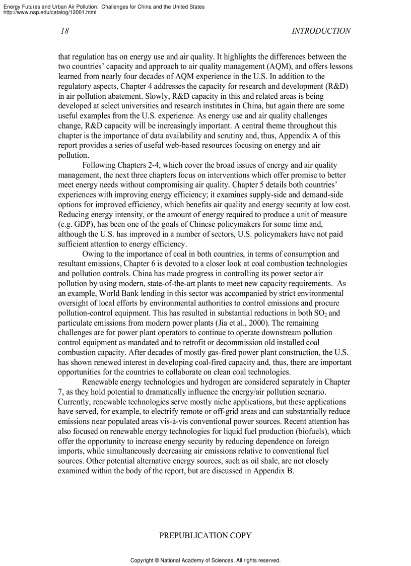 image for page Energy Futures and Urban Air Pollution Challenges for China and the United States