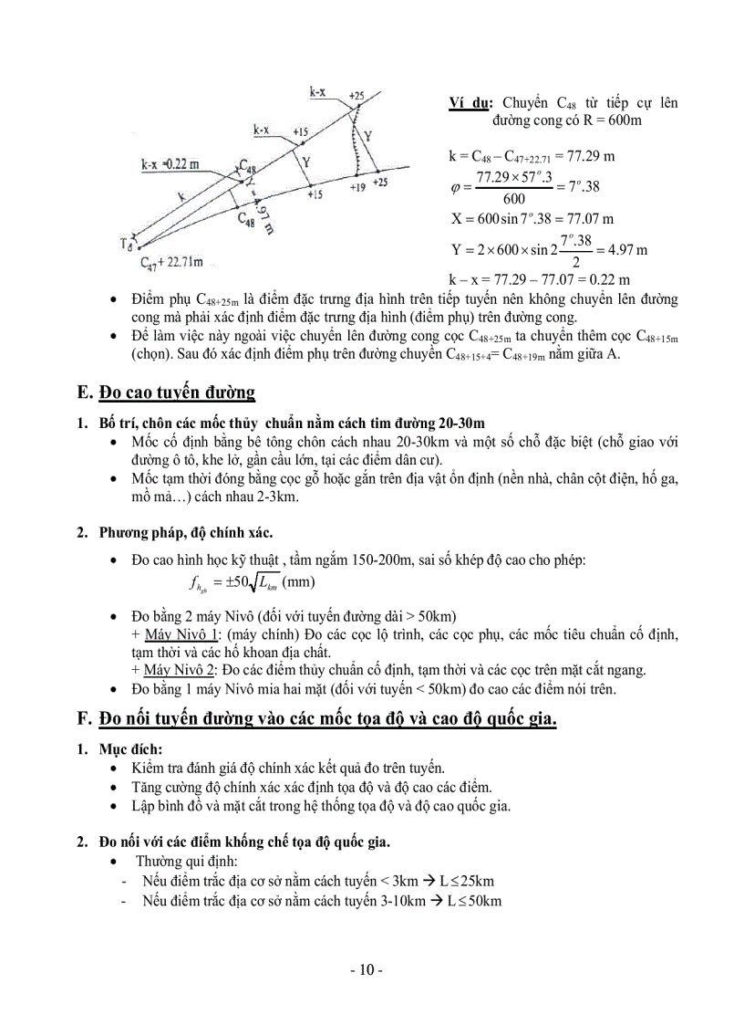 image for page Giám sát công tác trắc địa xây dựng công trình đường
