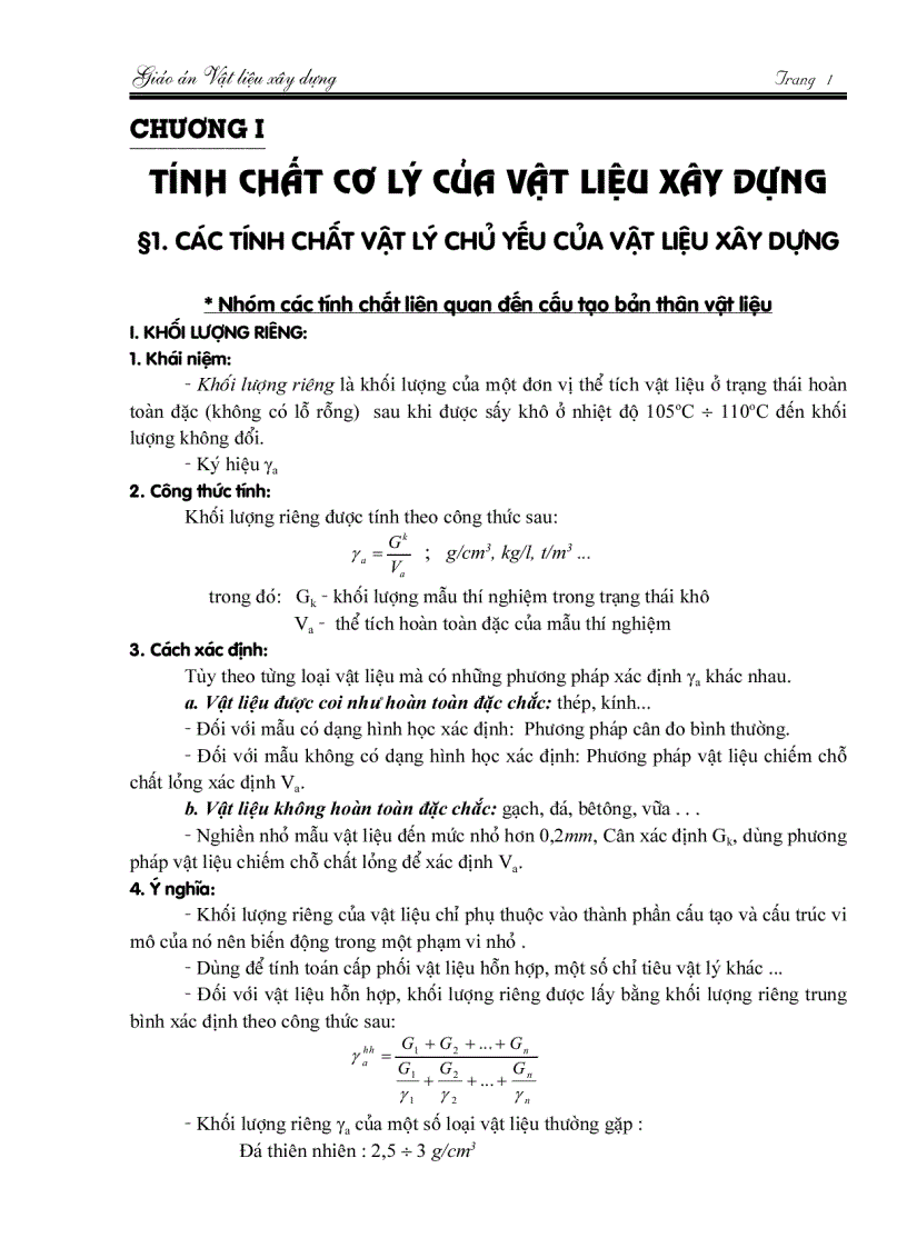image for page Giáo án vật liệu xây dựng