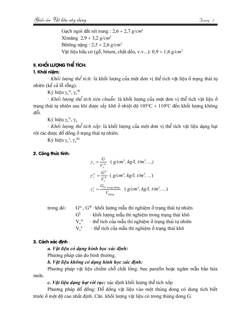 image for page Giáo án Vật liệu xây dựng 1