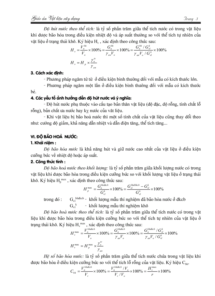 image for page Giáo án Vật liệu xây dựng 1