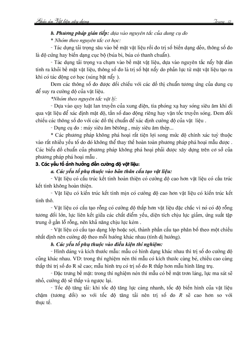 image for page Giáo án Vật liệu xây dựng 1