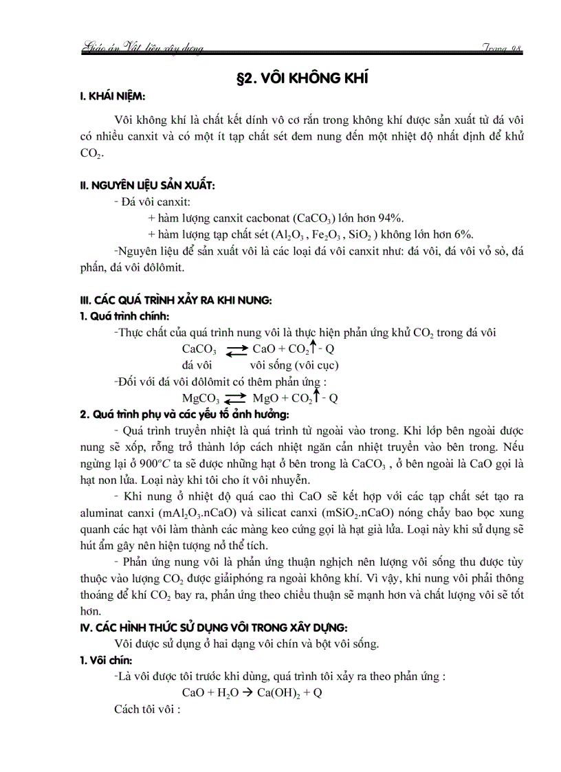 image for page Giáo án Vật liệu xây dựng 1