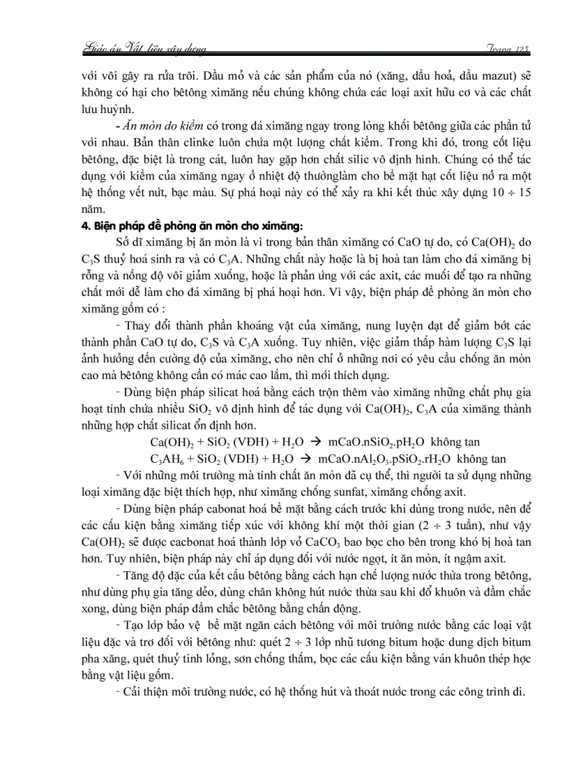 image for page Giáo án Vật liệu xây dựng 1