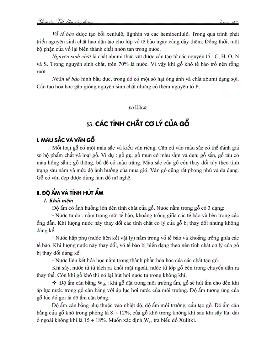 image for page Giáo án Vật liệu xây dựng 1