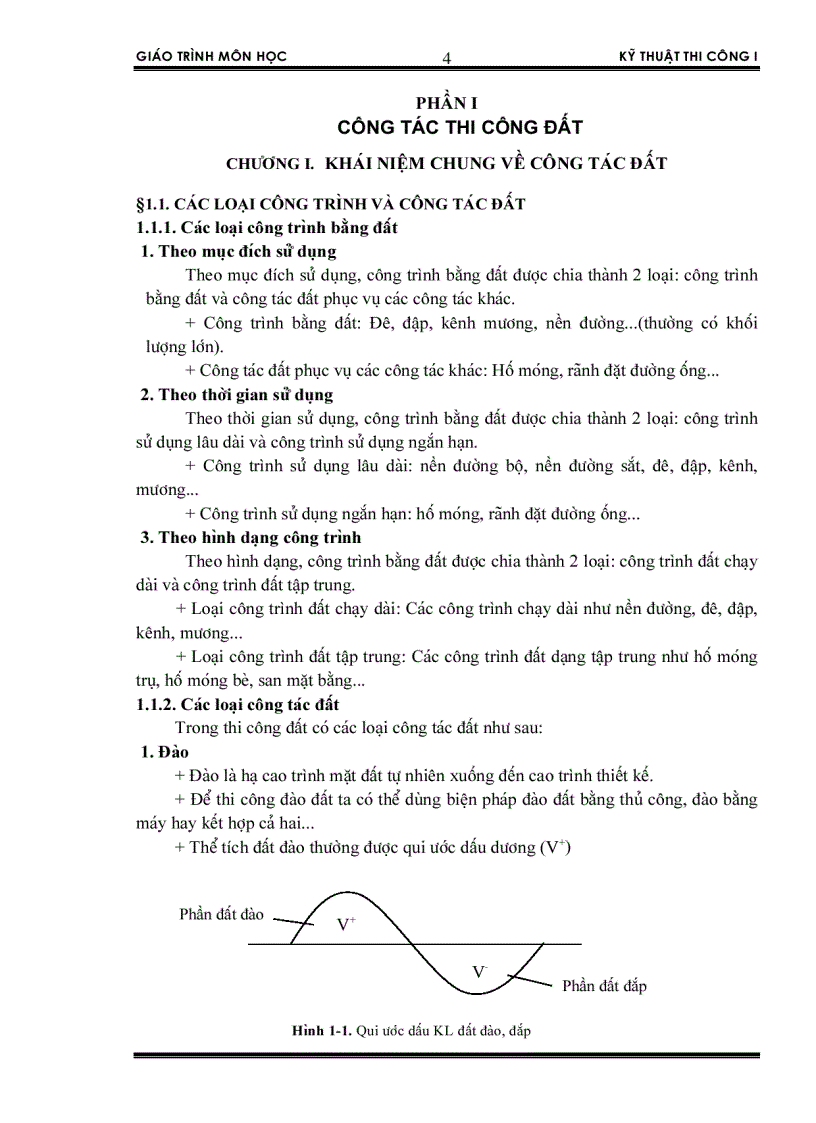 image for page Giáo Trình Kỹ Thuật Thi Công I