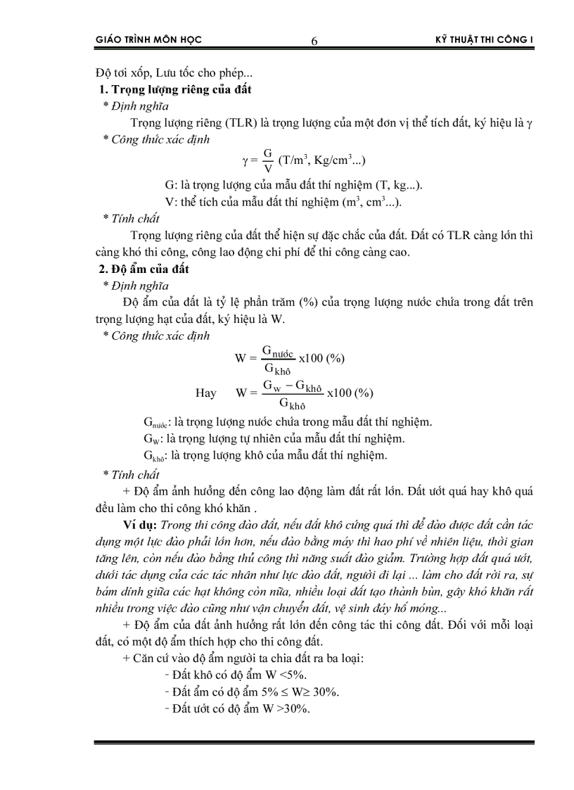 image for page Giáo Trình Kỹ Thuật Thi Công I