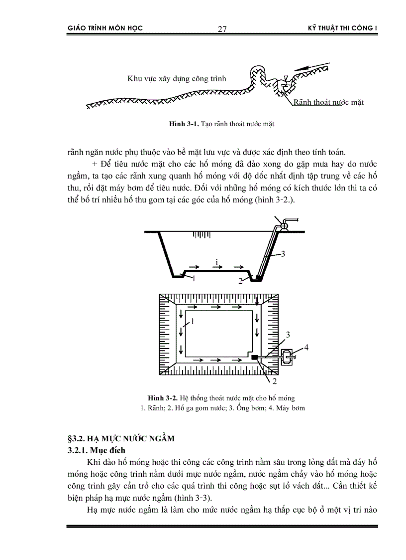 image for page Giáo Trình Kỹ Thuật Thi Công I