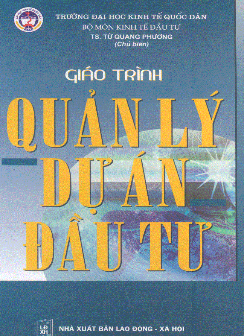 image for page Giáo trình quản lý dự án đầu tư Quyển 2