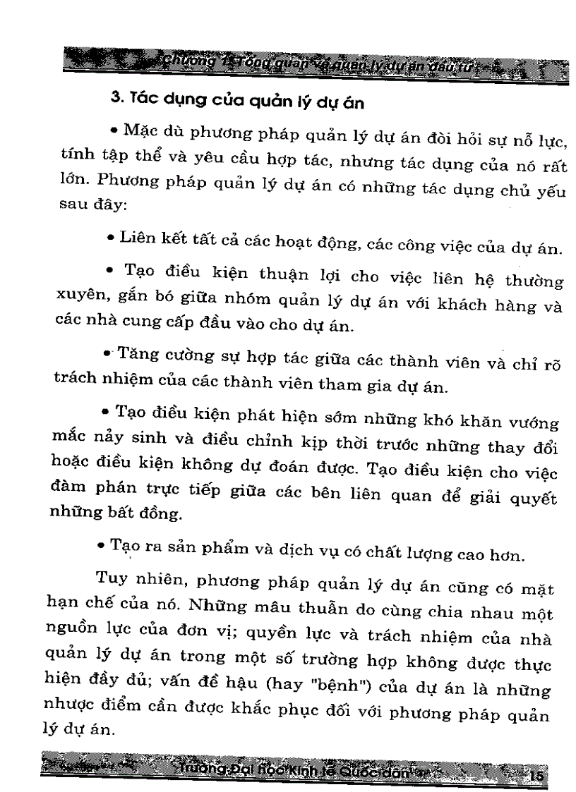 image for page Giáo trình quản lý dự án đầu tư Quyển 2