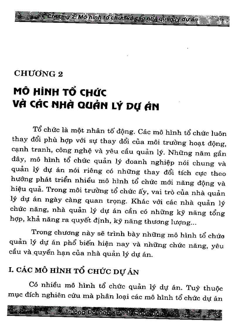 image for page Giáo trình quản lý dự án đầu tư Quyển 2