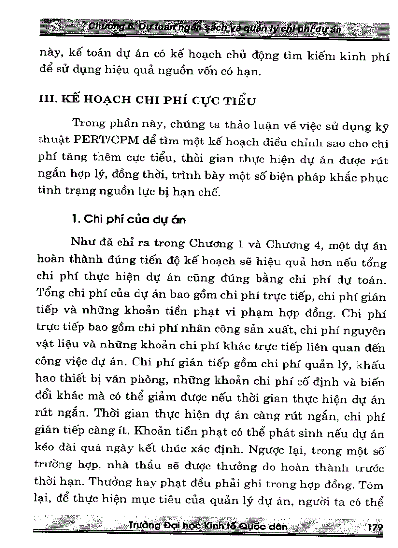 image for page Giáo trình quản lý dự án đầu tư Quyển 2