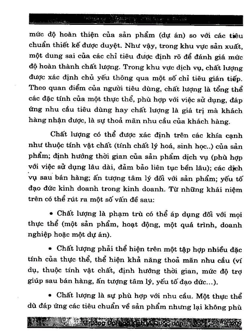 image for page Giáo trình quản lý dự án đầu tư Quyển 2