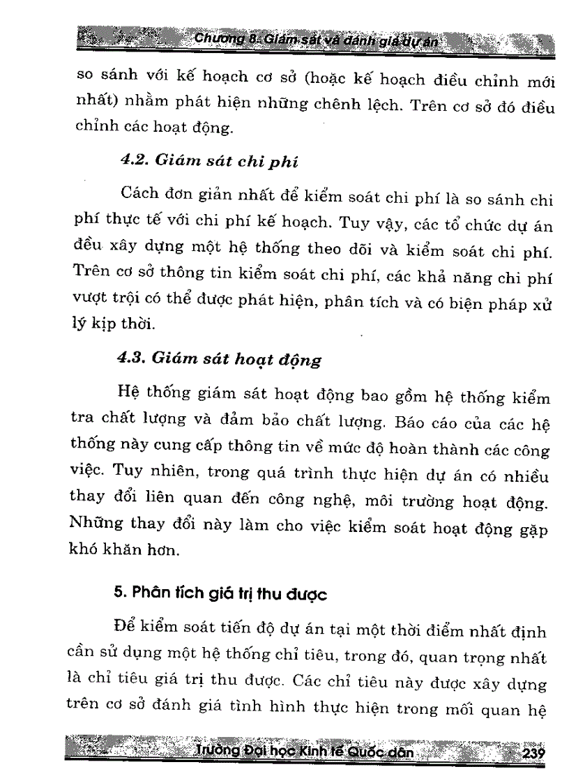image for page Giáo trình quản lý dự án đầu tư Quyển 2