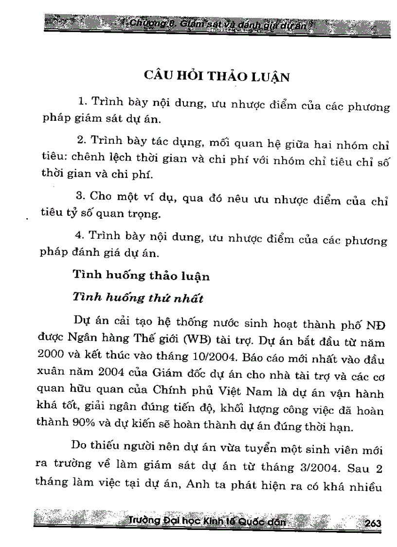 image for page Giáo trình quản lý dự án đầu tư Quyển 2