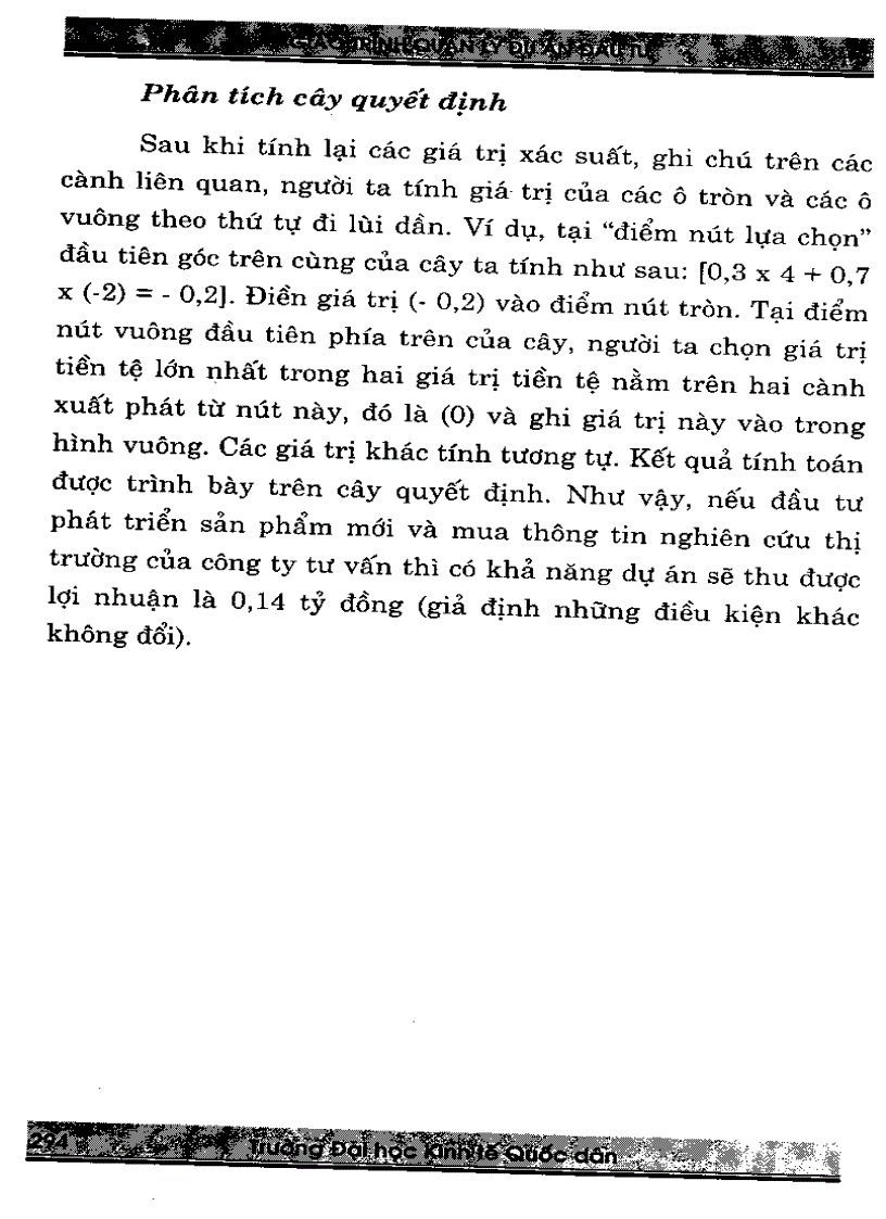 image for page Giáo trình quản lý dự án đầu tư Quyển 2