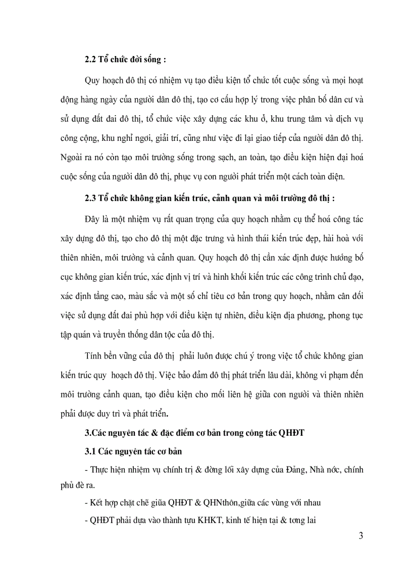 image for page Giáo Trình Quy Hoạch Đô Thị phần I