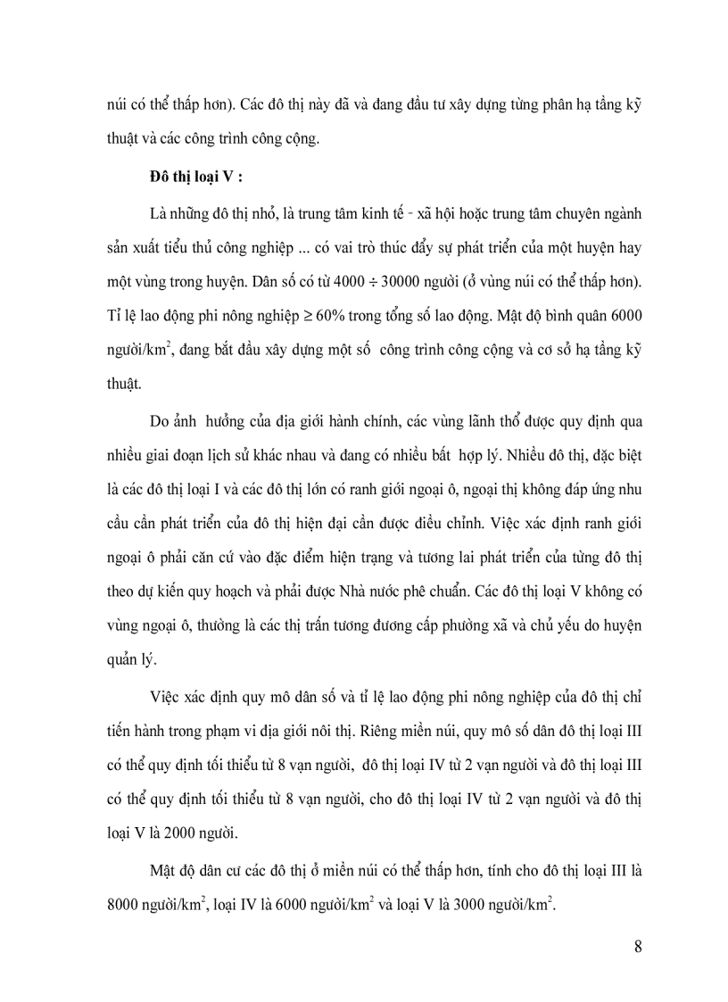 image for page Giáo Trình Quy Hoạch Đô Thị phần I