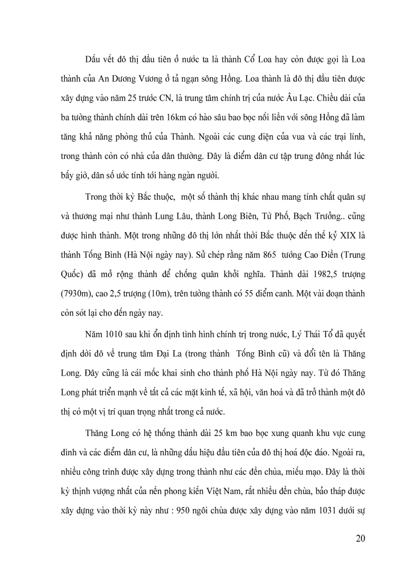 image for page Giáo Trình Quy Hoạch Đô Thị phần I