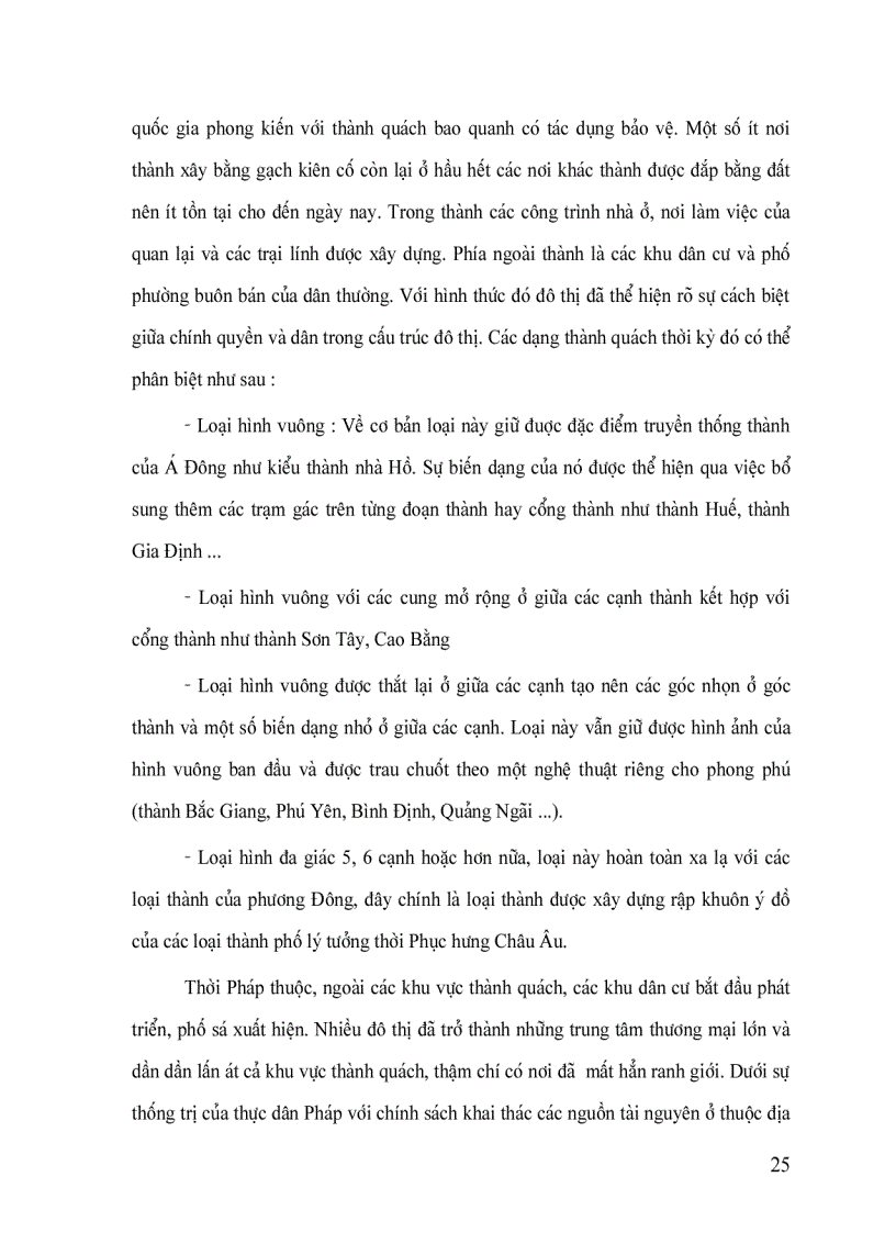 image for page Giáo Trình Quy Hoạch Đô Thị phần I