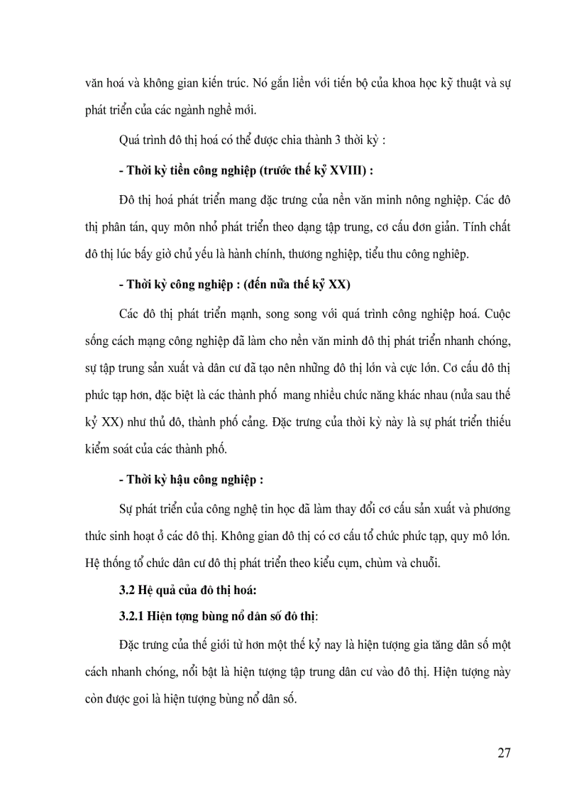 image for page Giáo Trình Quy Hoạch Đô Thị phần I