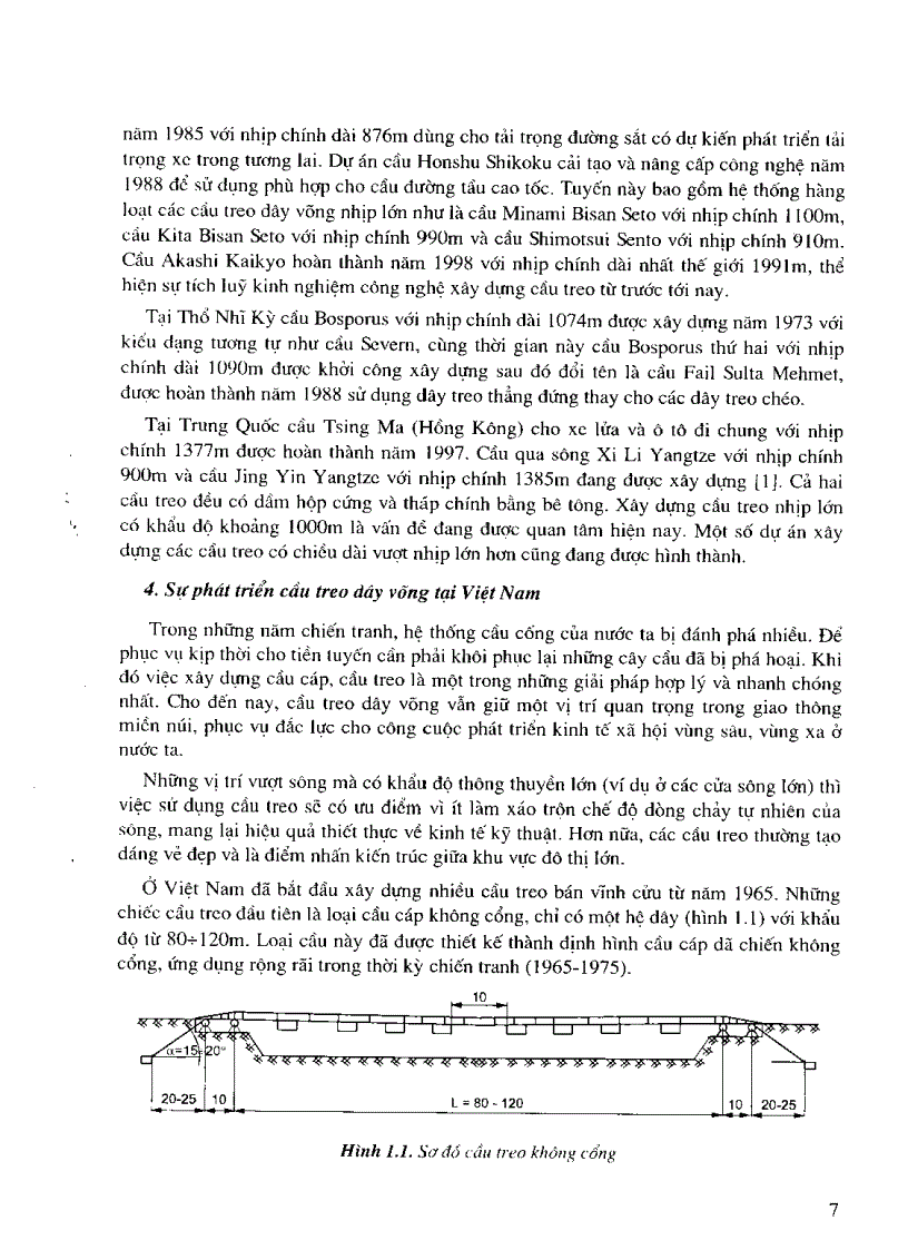 image for page Giáo trình thiết kế cầu treo dây võng