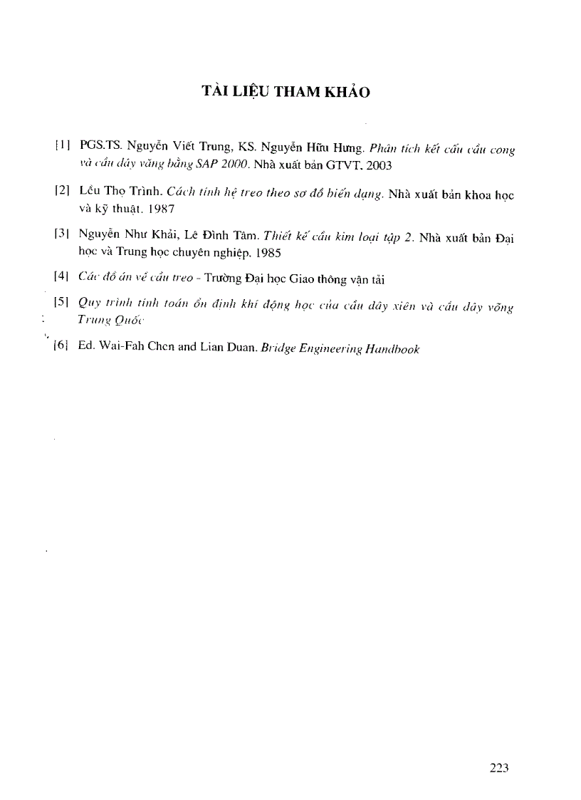 image for page Giáo trình thiết kế cầu treo dây võng
