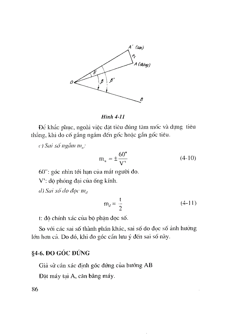 image for page Giáo trình trắc địa đại cương