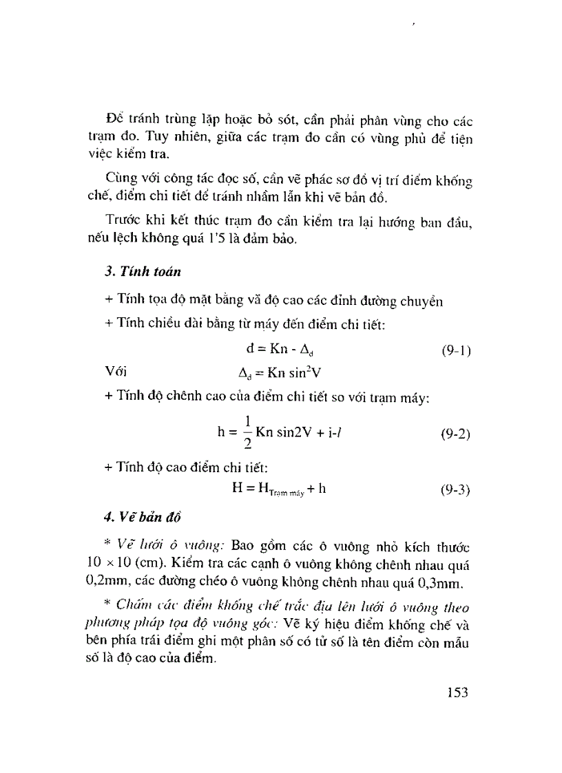 image for page Giáo trình trắc địa đại cương