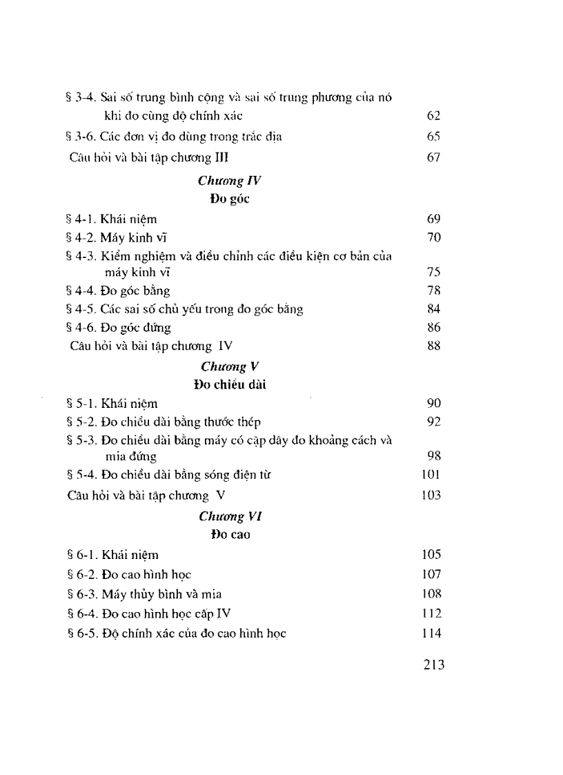 image for page Giáo trình trắc địa đại cương