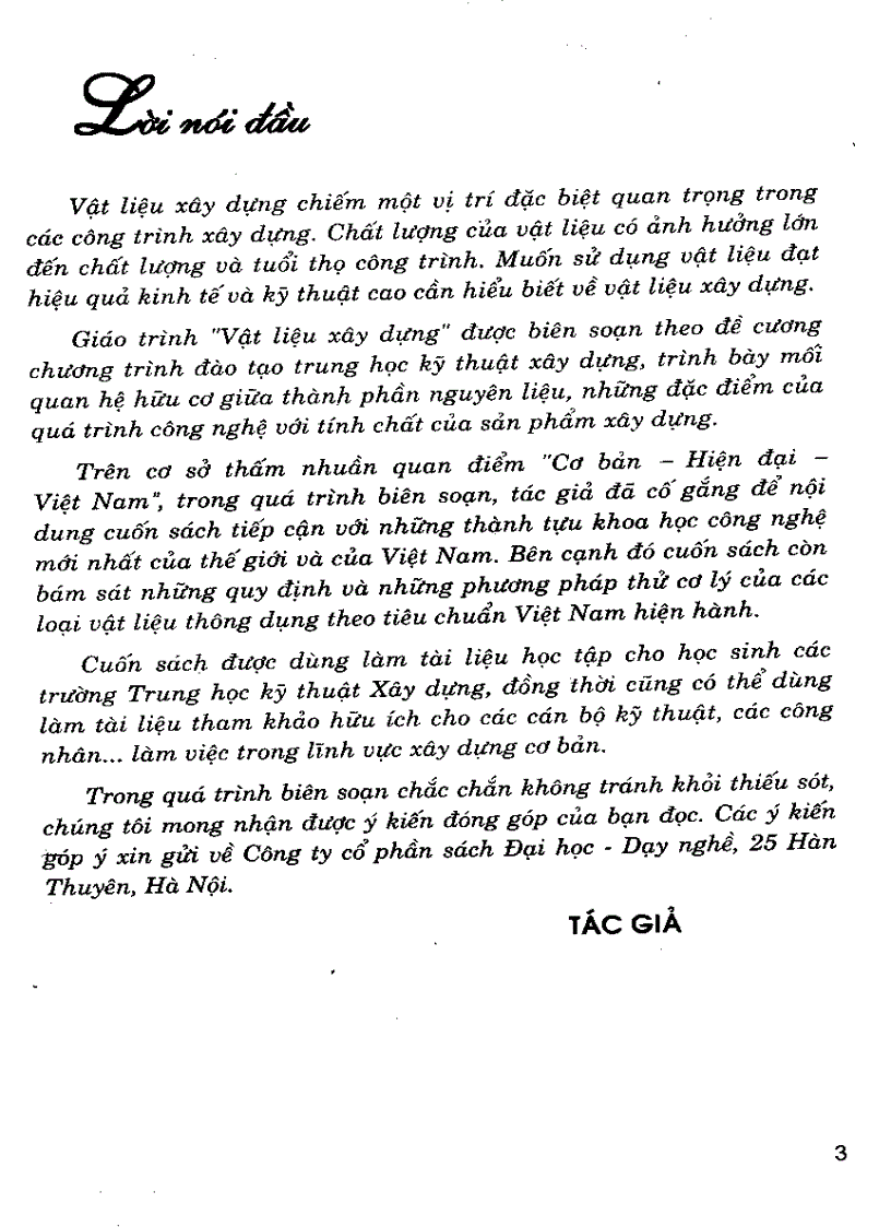 image for page Giáo trình vật liệu xây dựng Hệ Đào Tạo Trung Học Chuyên Nghiệp